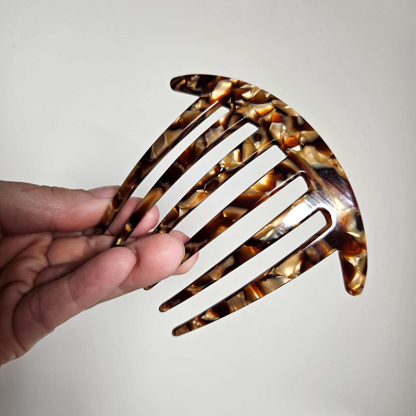 Hair comb*Curved French comb,large hair fork*side hair comb*French twist clip*Fashion gift for girls*Stylish gift