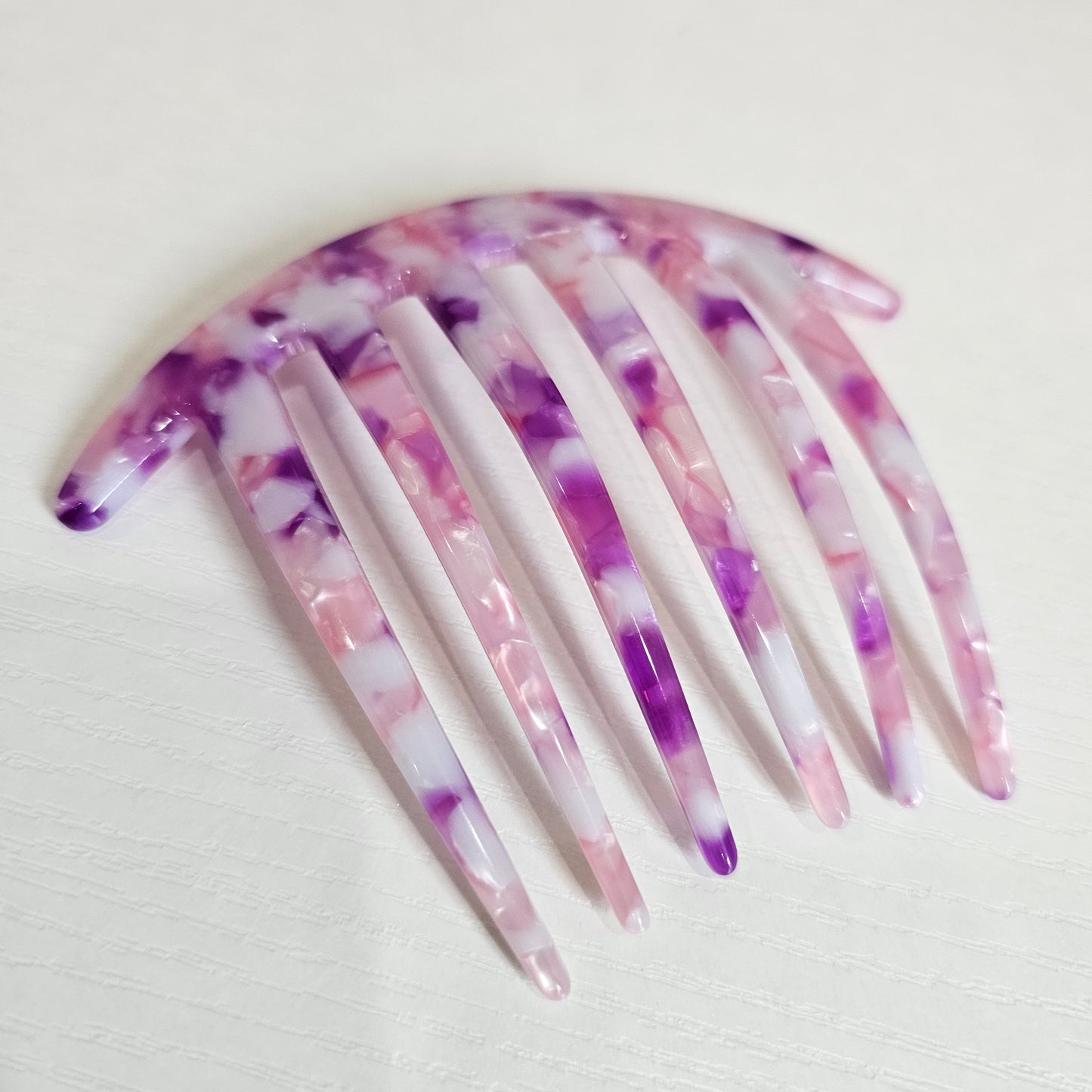 Hair comb*Curved French comb*large hair fork *side hair comb*French twist clip*pink hair comb*gift for girls