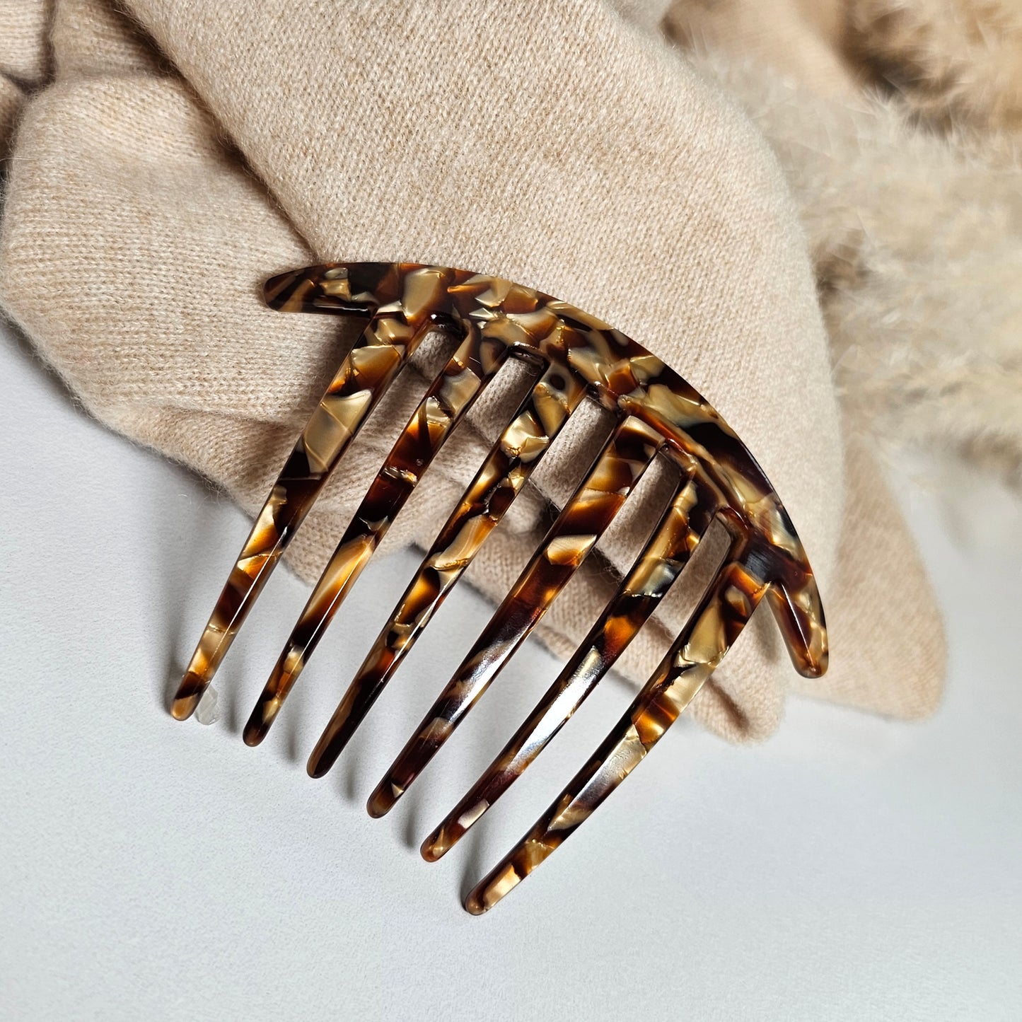 Hair comb*Curved French comb,large hair fork*side hair comb*French twist clip*Fashion gift for girls*Stylish gift