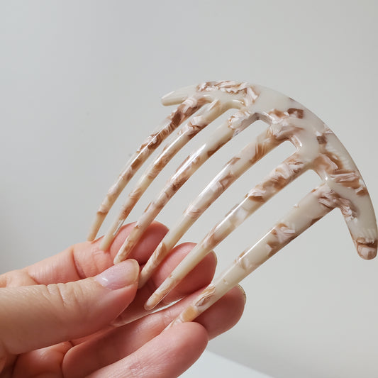 Hair comb,Curved French comb,large hair fork , side hair comb,French twist clip,gift for girls