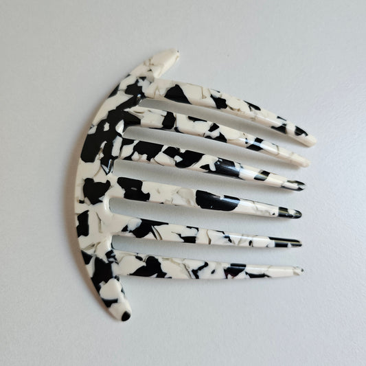 Hair comb,Curved French comb,large hair fork , side hair comb,French twist clip,gift for girls