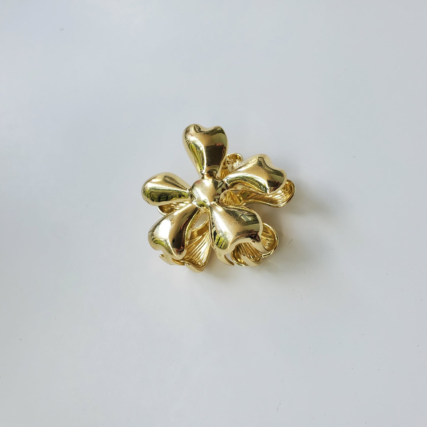 Golden Flower Claw clip