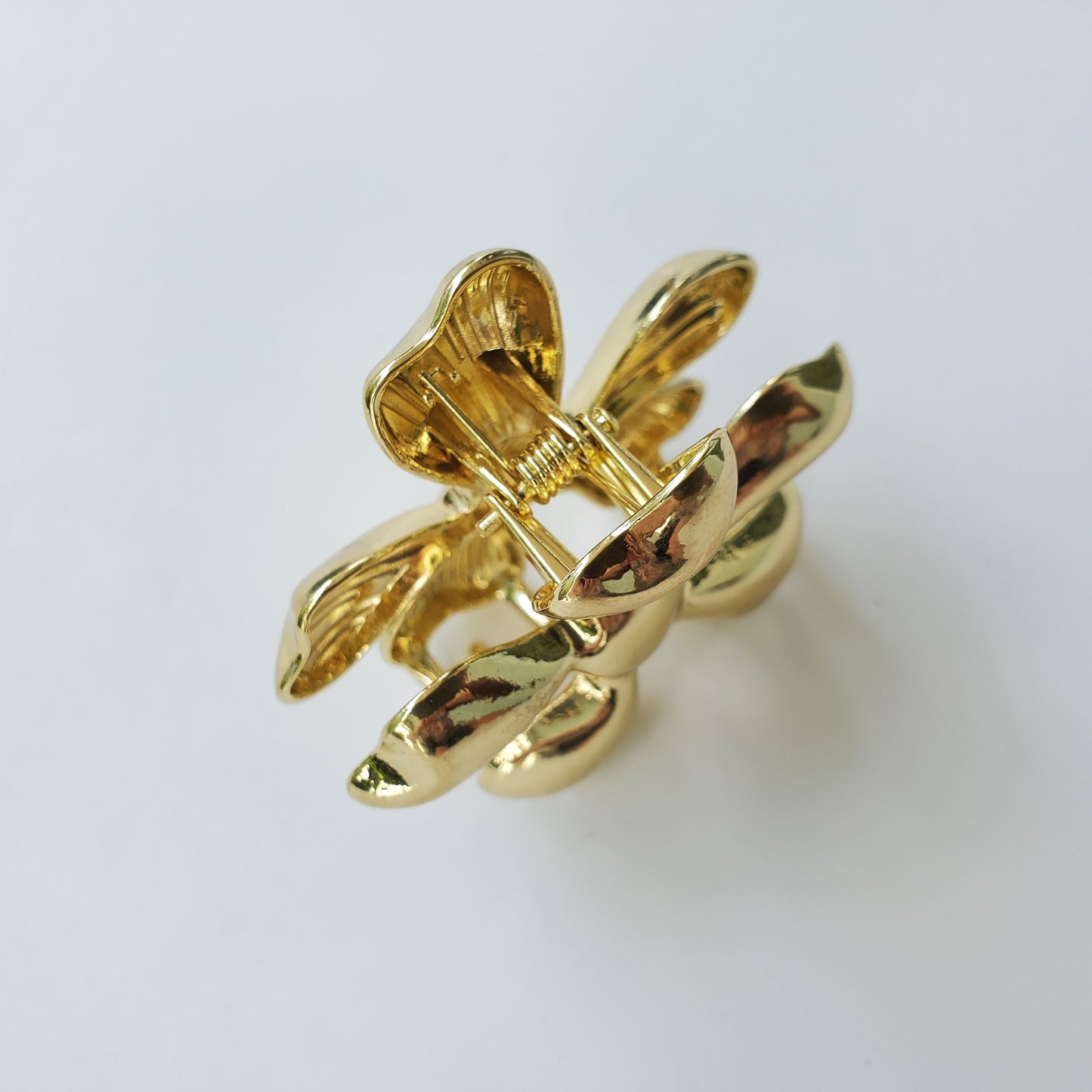 Golden Flower Claw clip