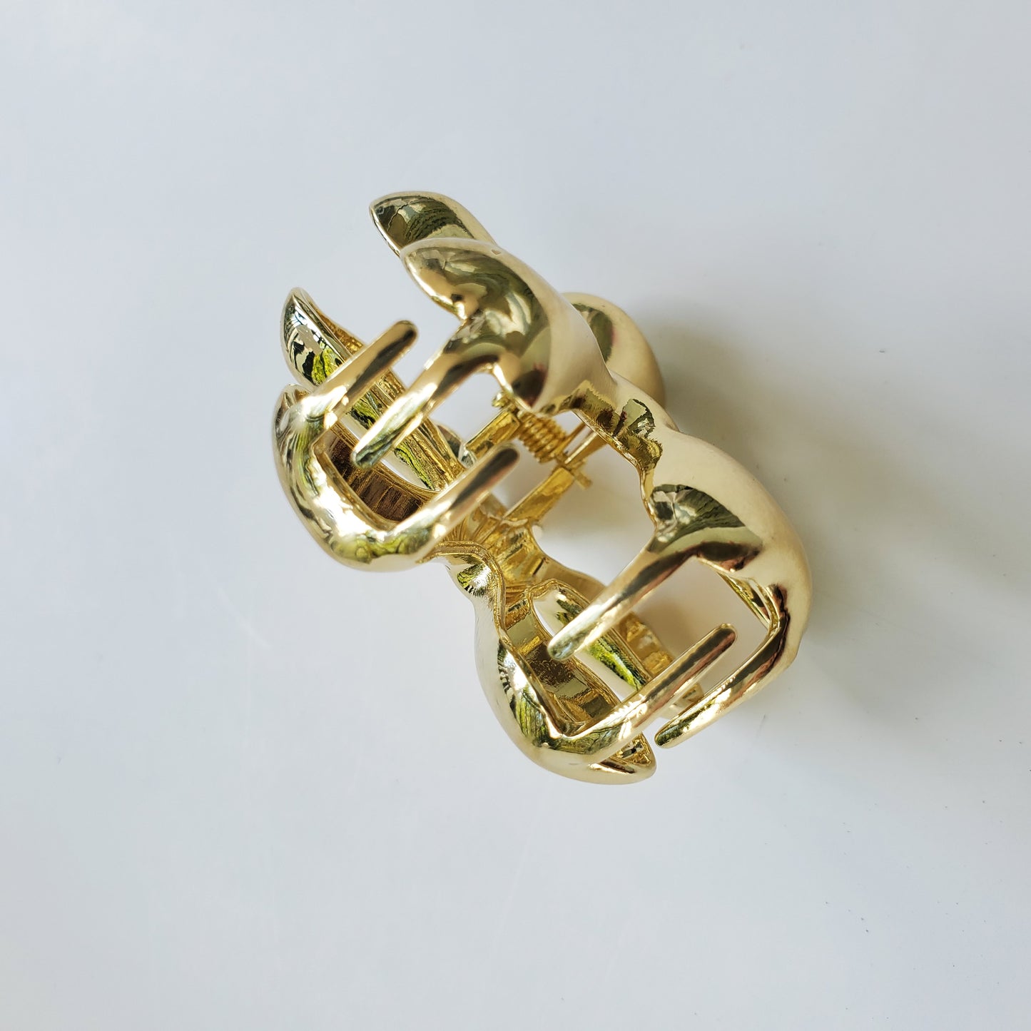 Golden Flower Claw clip