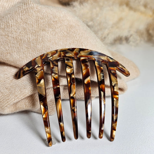 Hair comb*Curved French comb,large hair fork*side hair comb*French twist clip*Fashion gift for girls*Stylish gift
