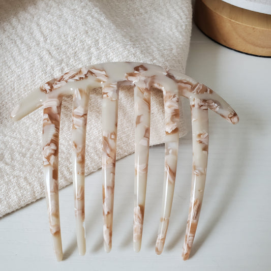 Hair comb,Curved French comb,large hair fork , side hair comb,French twist clip,gift for girls